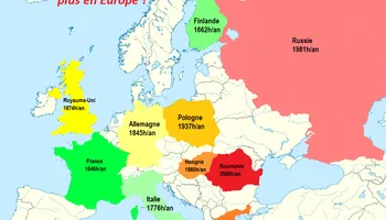 Où travaille-t-on le plus en Europe ?