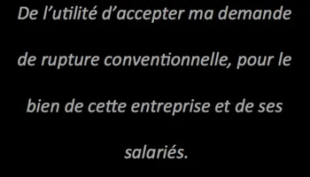 Powerpoint de rupture conventionnelle