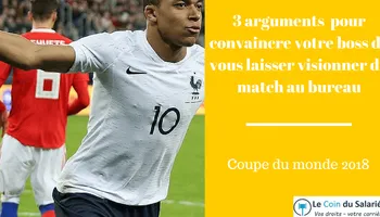 Vous voulez regarder le match au bureau : 3 arguments pour convaincre votre patron