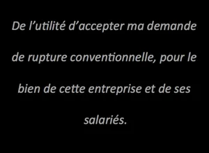 Powerpoint de rupture conventionnelle